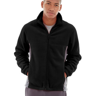 Orion Two-Tone Fitted Jacket Black