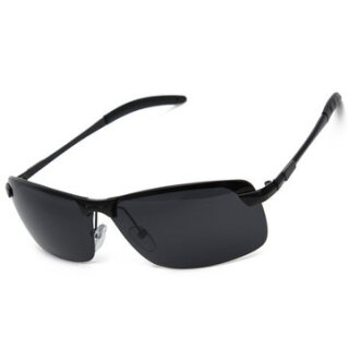 Black UV400 Polarized Sunglasses