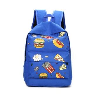 Food Pattern Backpack