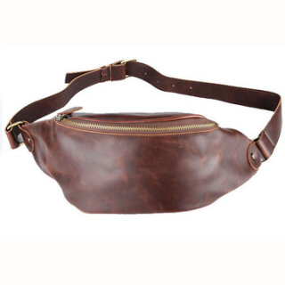 Vintage Soft Leather Waist Bag