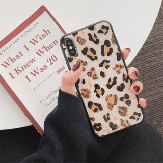 Gold Foil Leopard Fashion TPU Back Cover iPhone 7 Case