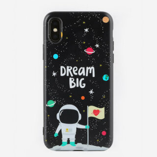 Space Print iPhone X Case