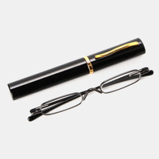 Mini Rectangular Full Frame Without Nose Pads Reading Glasses