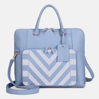 Striped Business Spring Handbag