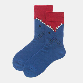 Shark Cotton Socks