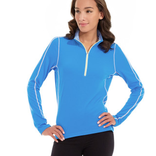 Olivia 1/4 Zip Light Jacket Blue