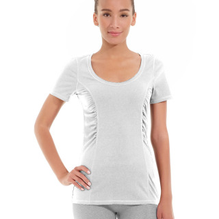 Juliana Short-Sleeve Tee White