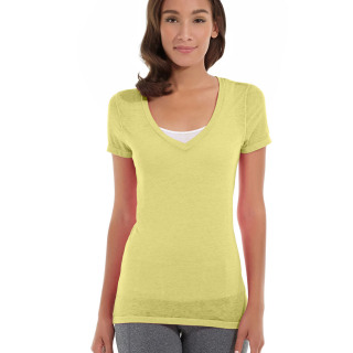 Karissa V-Neck Tee Yellow