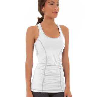 Leah Yoga Top White